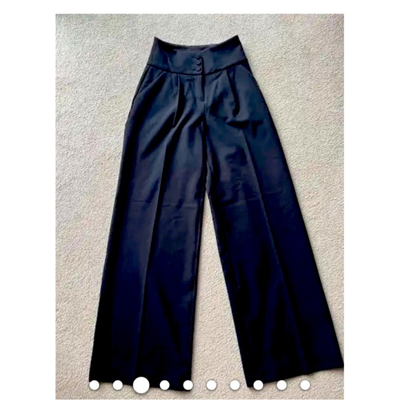 Super High Waisted Tuxedo Trouser Pant - Picture 3 of 5